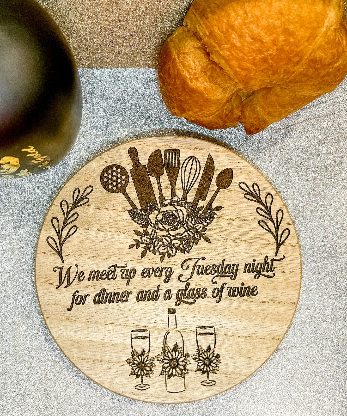Custom Engraved Lazy Susan