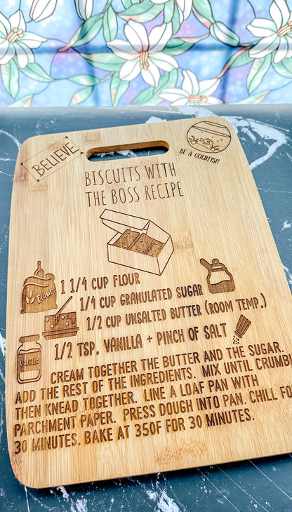 Biscuits With The Boss Recipe