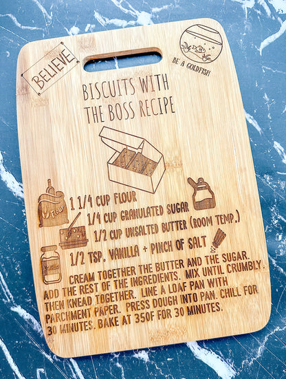 Biscuits With The Boss Recipe