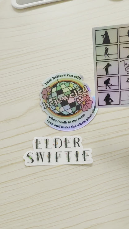 Eras Poses Holo Sticker