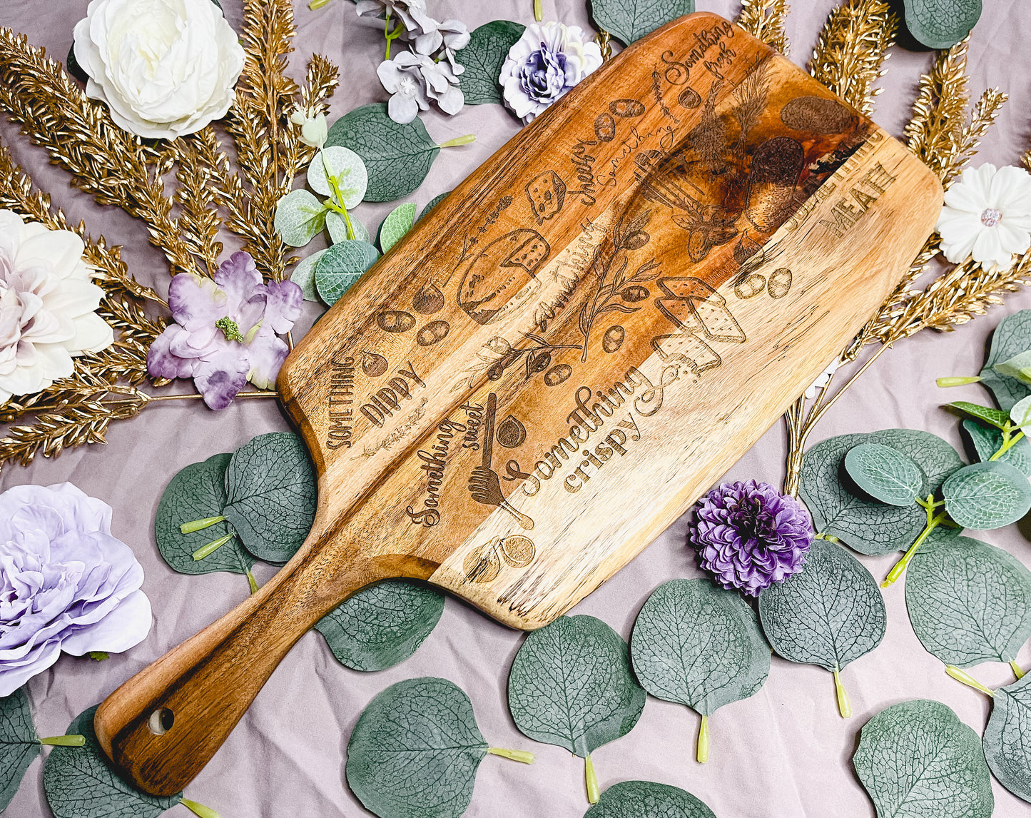 Charcuterie Map Board