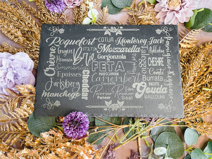 Slate Charcuterie or Cheese Boards