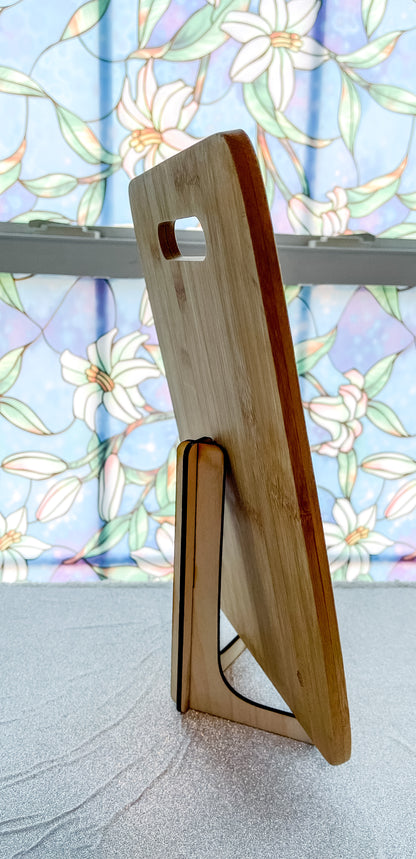 Small Recipe Board with Stand