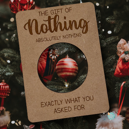 The Gift of Nothing