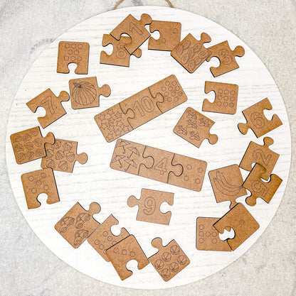 Learning Numbers Puzzle