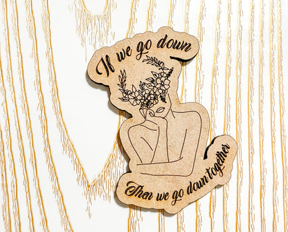 Women's Rights Keychain or Magnet