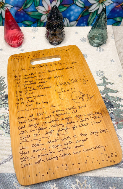 (PRE-ORDER)Tay's Chai Sugar Cookie Recipe Board