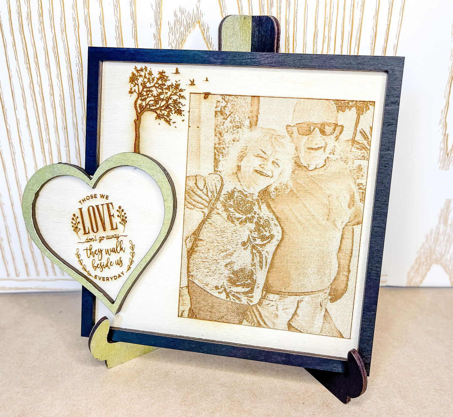 Memorial Engraved Photo