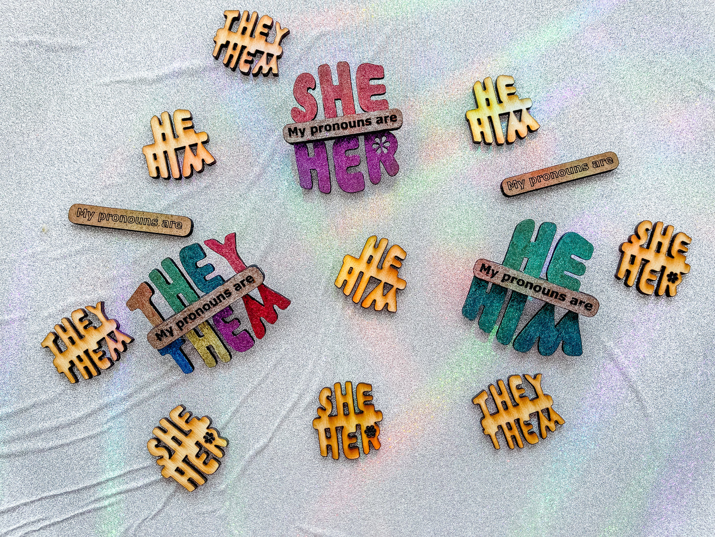 Pronoun Pins