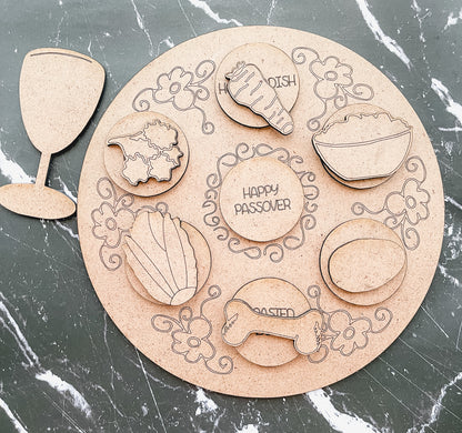 DIY Seder Plate