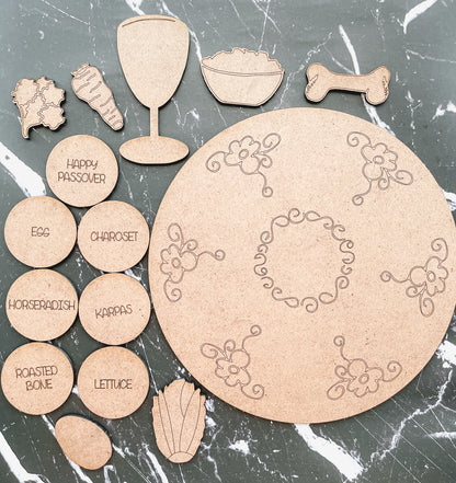DIY Seder Plate