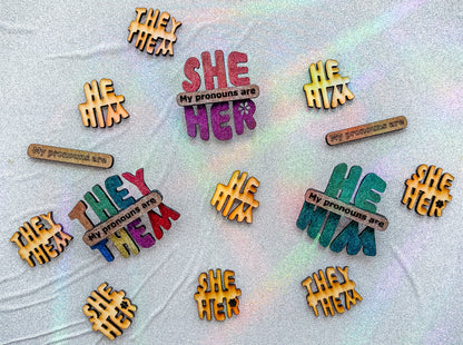 Pronoun Pins