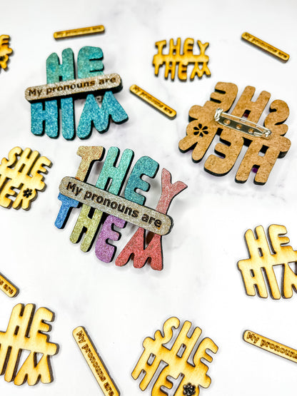 Pronoun Pins